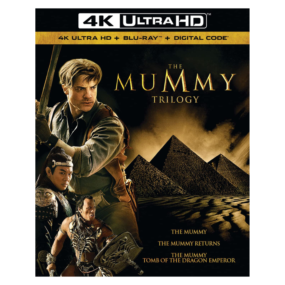 The Mummy Trilogy (4K Ultra HD + Blu-Ray + Digital)