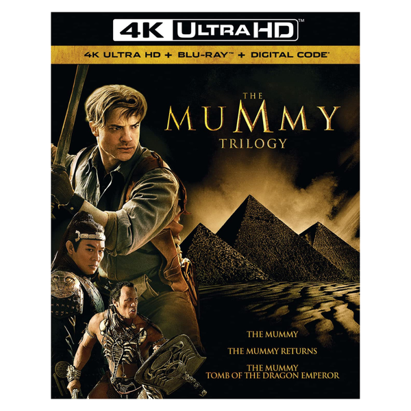 The Mummy Trilogy (4K Ultra HD + Blu-Ray + Digital)