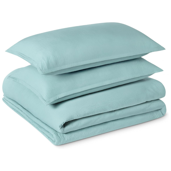 3-Piece Amazon Basics Brushed Microfiber Comforter Set