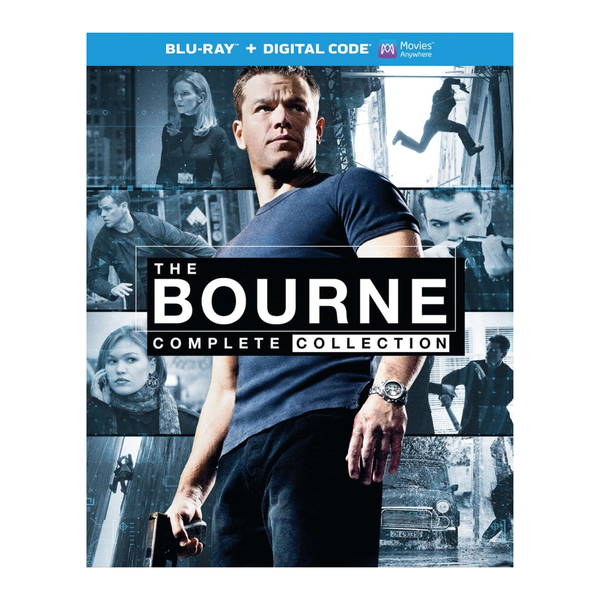 5-Film The Bourne Complete Collection (Blu-ray + Digital HD)