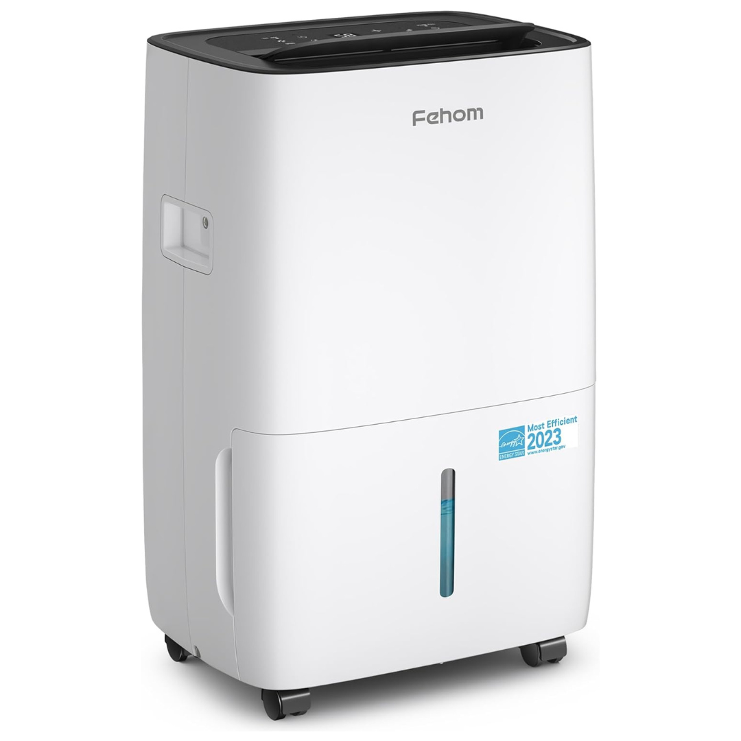 Fehom 80-Pint Energy Star Dehumidifier for 5,000 Sq. Ft. Basements