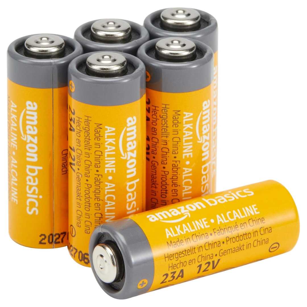 Amazon Basics 6-Pack 23A 12V Alkaline Batteries