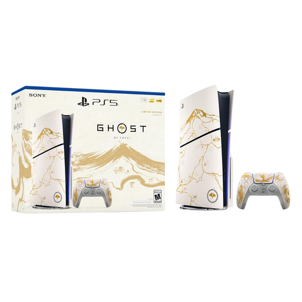 PlayStation 5 Console Ghost Of Yotei Gold Limited Edition Bundle
