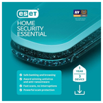 ESET Home Security Essential 2025 - 3 Devices/ 1 Year Download