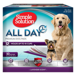 50-Ct Simple Solution Disposable Puppy Training Pads (23" x 24")