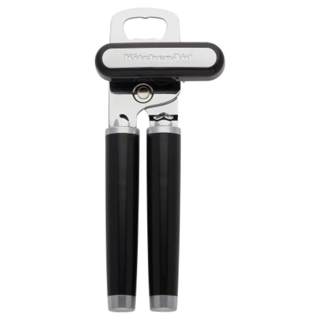 KitchenAid Classic Multifunction Can And Bottle Opener (Black)