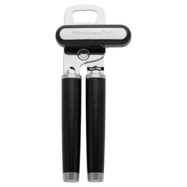 KitchenAid Classic Multifunction Can And Bottle Opener (Black)