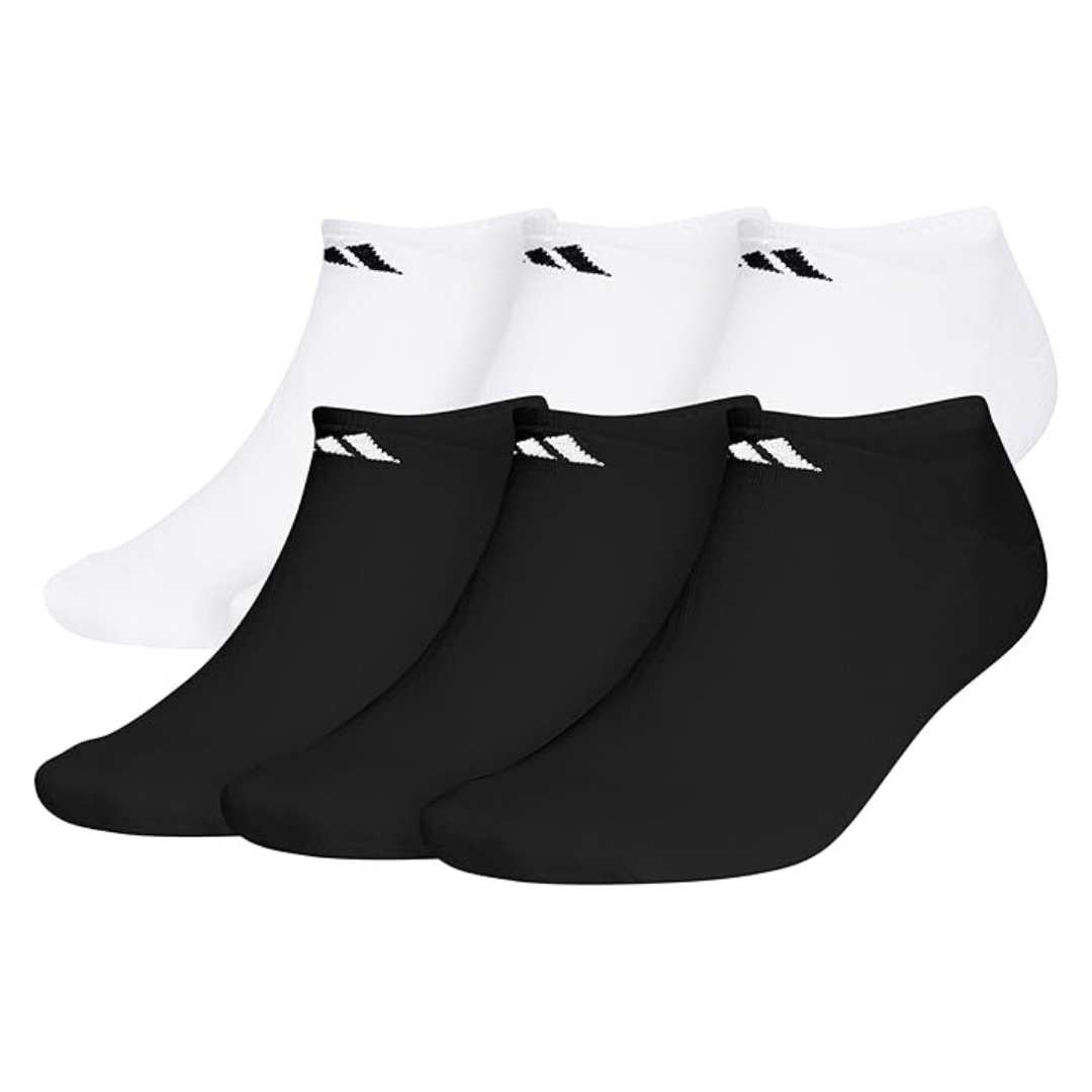 6-Pack adidas Men's Athletic Cushioned Socks