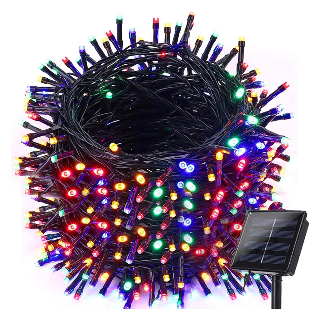 98.04ft 100 LED 8 Modes Solar Fairy String Lights