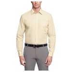 Van Heusen Men's Regular Fit Poplin Solid Dress Shirt