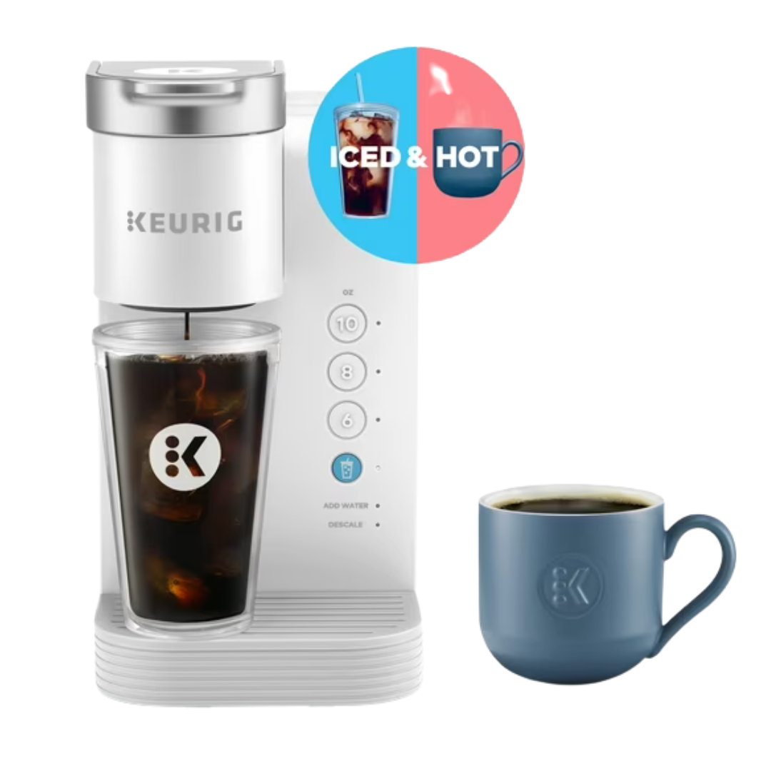 Keurig K-Express Essentials Plus Iced & Hot K-Cup Pod Coffee Maker