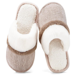 Women's Fuzzy Memory Foam Anti-Skid Sole House Shoes