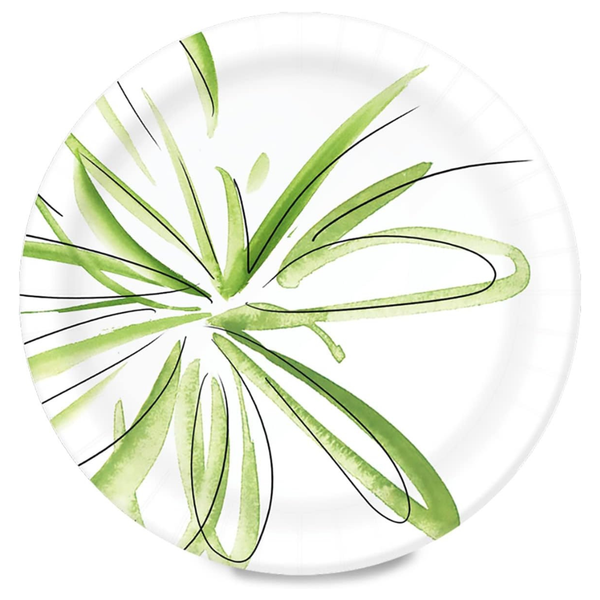 300-Count Amazon Basics 8 5/8" Disposable Everyday Paper Plates