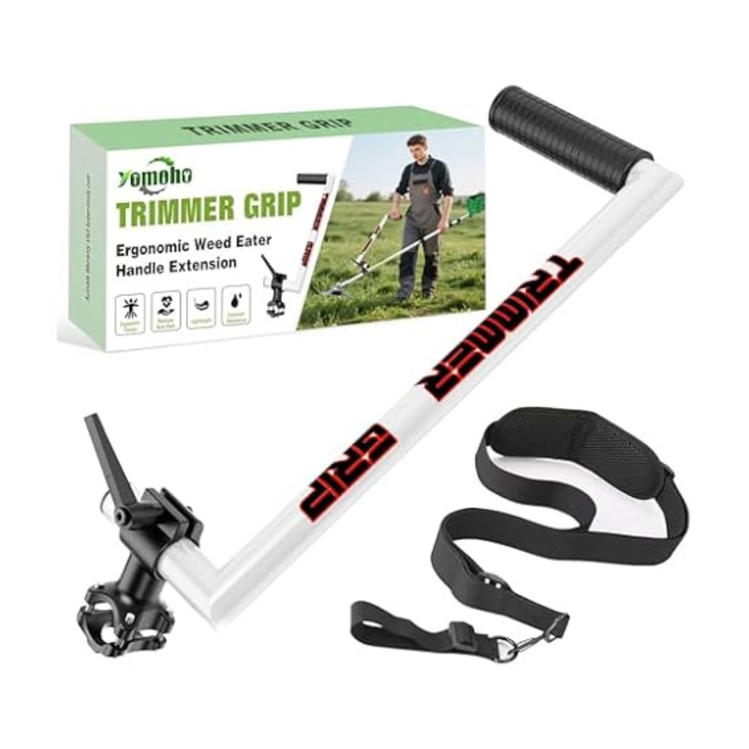 Yomoho Ergonomic String Grip Trimmer Handle Extension
