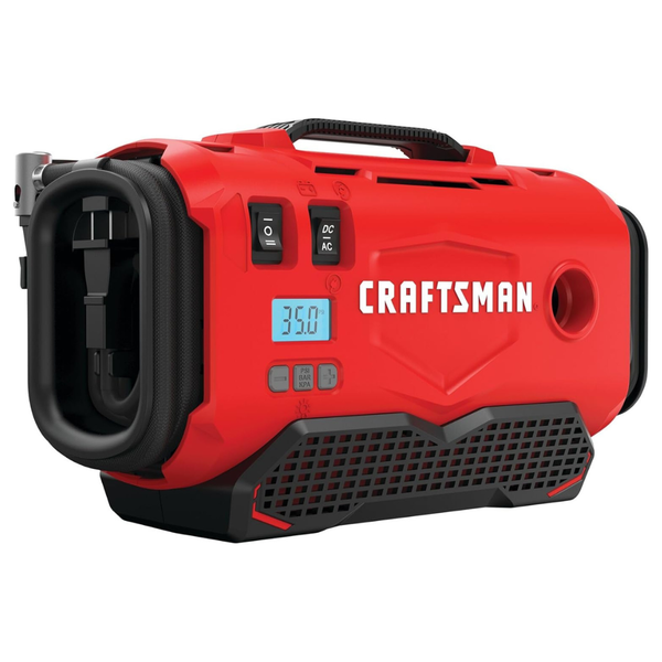 Craftsman V20 Tire Inflator Portable Air Compressor W/ 3 Modes