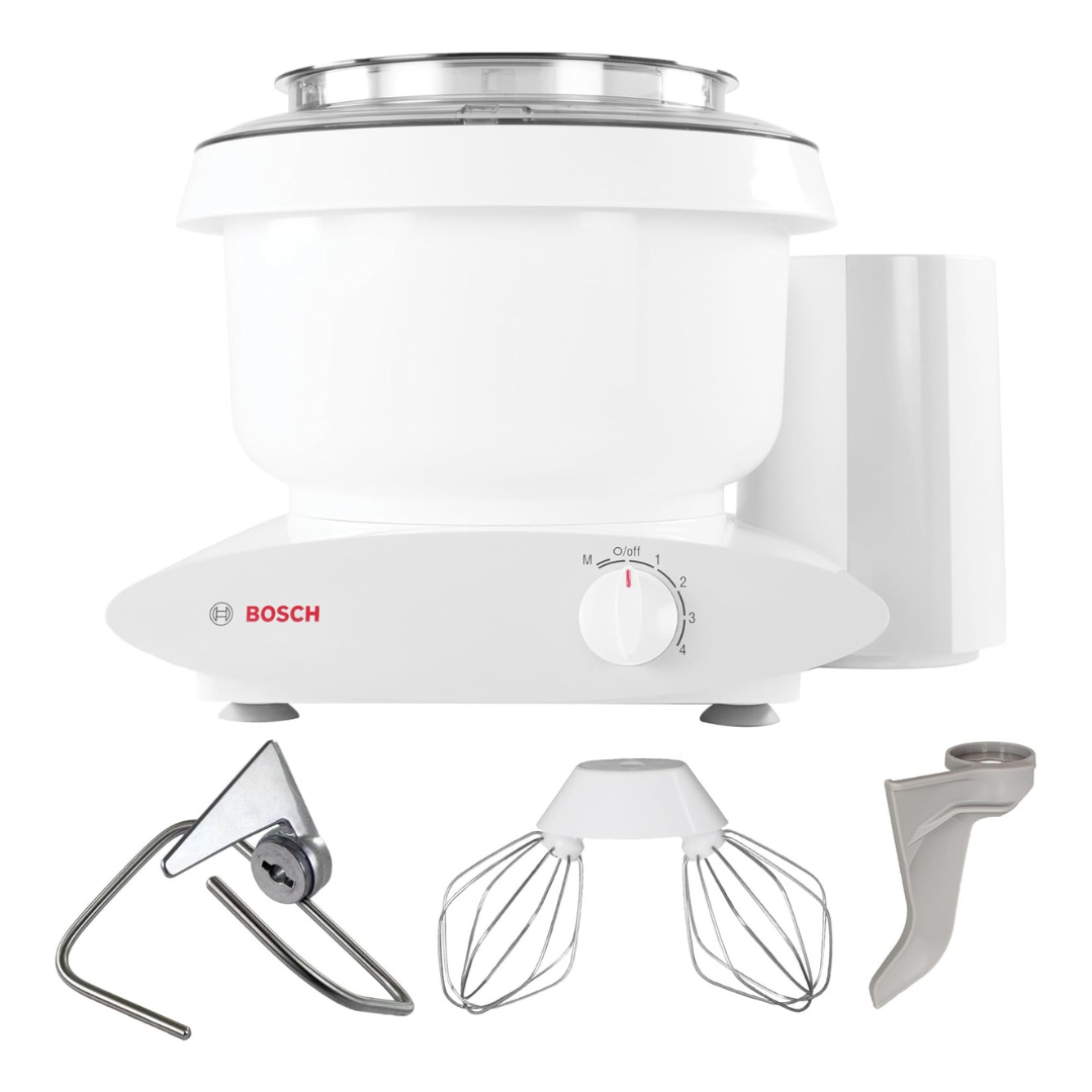 Bosch 500 Watt 6.5 Quarts Universal Plus Stand Mixer Bundle