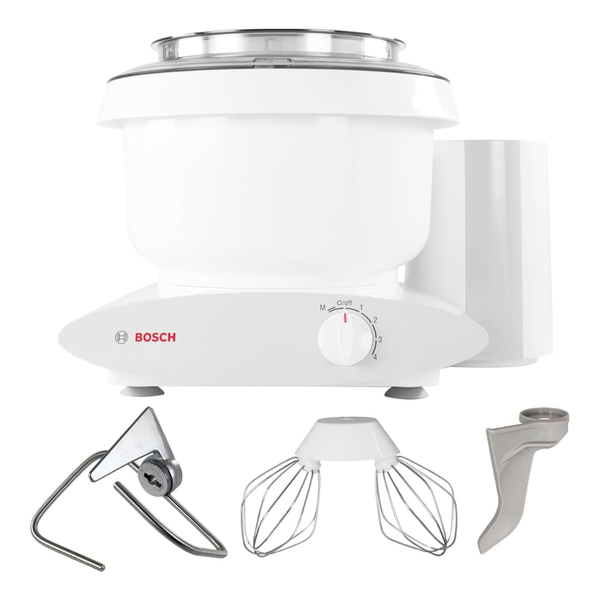 Bosch 500 Watt 6.5 Quarts Universal Plus Stand Mixer Bundle