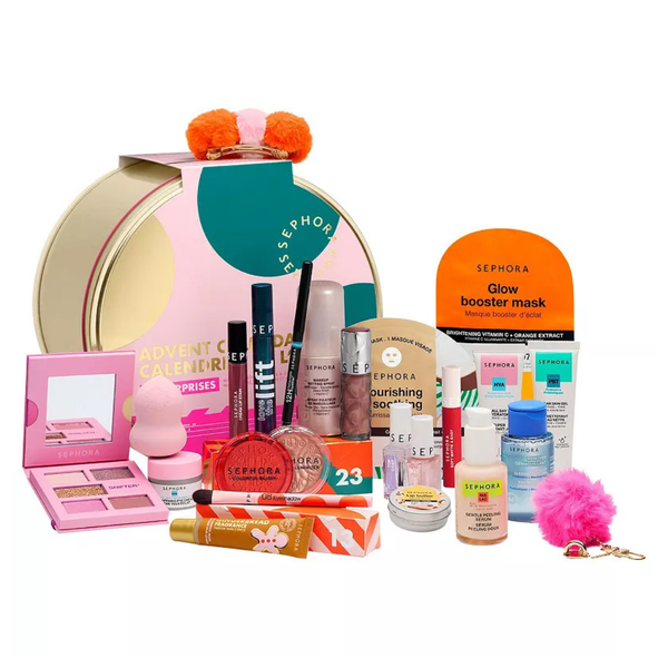SEPHORA COLLECTION Premium Makeup & Skincare Advent Calendar Gift Set