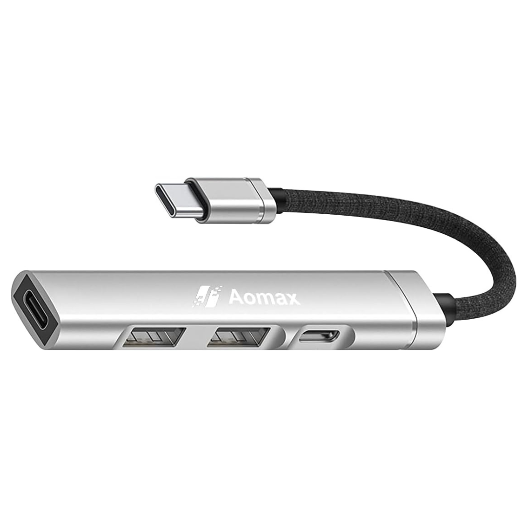 Aomax 4 in 1 USB 3.0 Extender With C Power & Data Ports