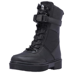 Camel Crown Women's Lace-Up Mid Calf Boots