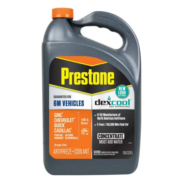 Prestone 1 Gallon Dex-Cool Antifreeze/Coolant Concentrate