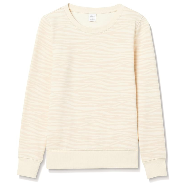 Amazon Essentials Women's Fleece Crewneck Pullover Sweatshirt