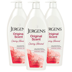 3-Pack 21oz Jergens Original Scent Dry Skin Body Lotion (Cherry Almond)