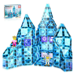 71-Pieces PicassoTiles Mini Winter Ice Theme Magnetic Tiles