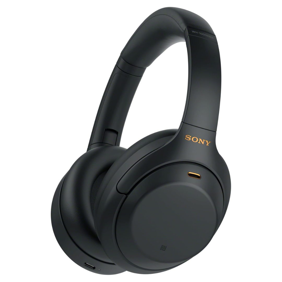 Sony WH-1000XM4 Wireless Noise Canceling Headphones (Black)