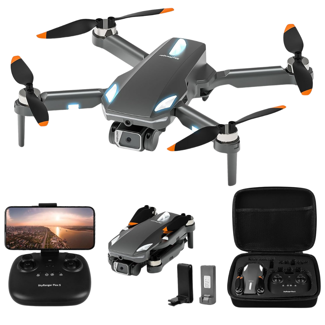 Hursvie Foldable RC Quadcopter Mini Drone W/ 1080P Camera