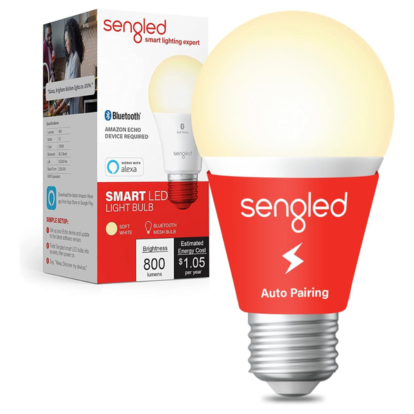 Sengled 60W 800LM E26 Smart Alexa Enabled Light Bulb