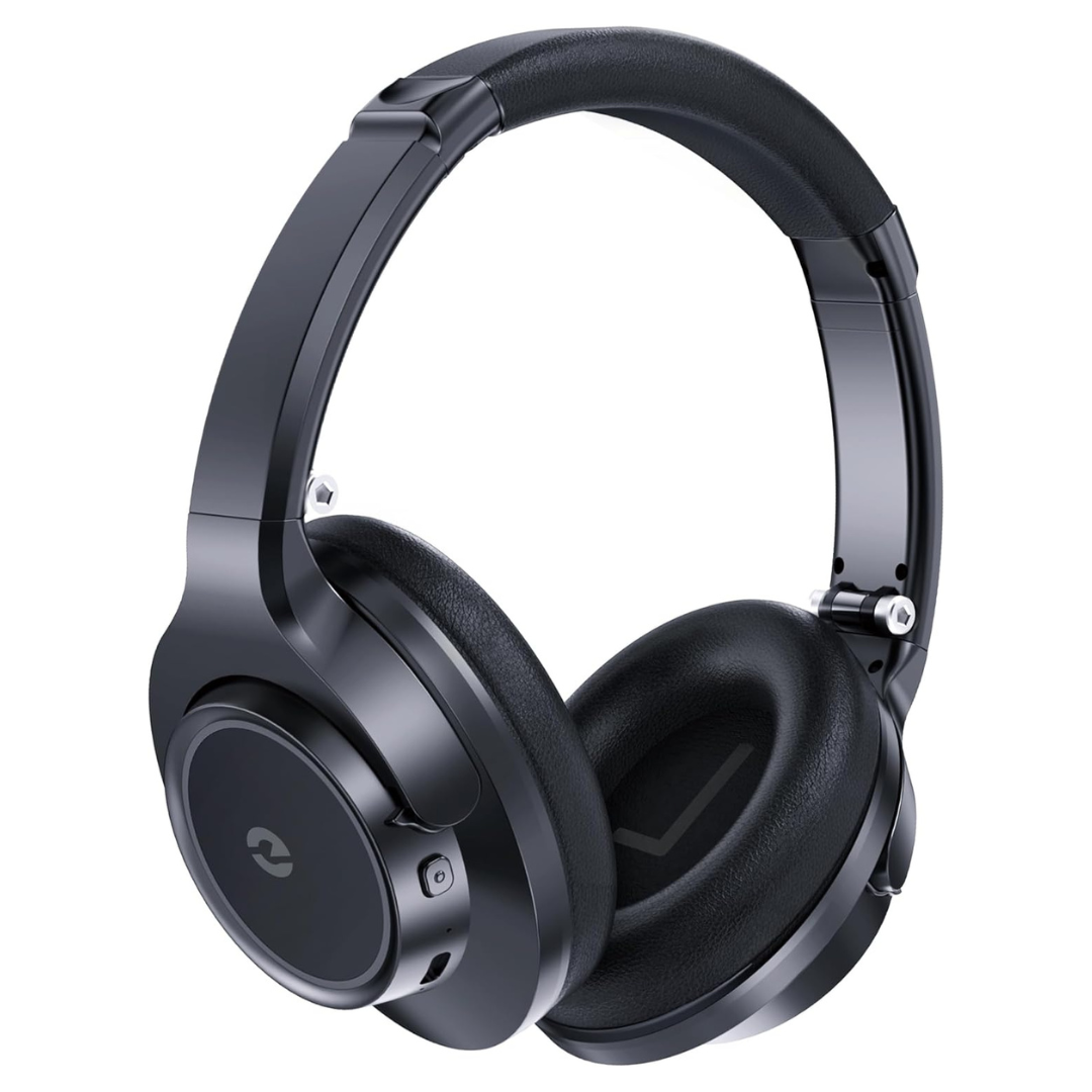 Wireless Deep Bass HiFi Stereo Over-Ear Headphones W/ Microphone