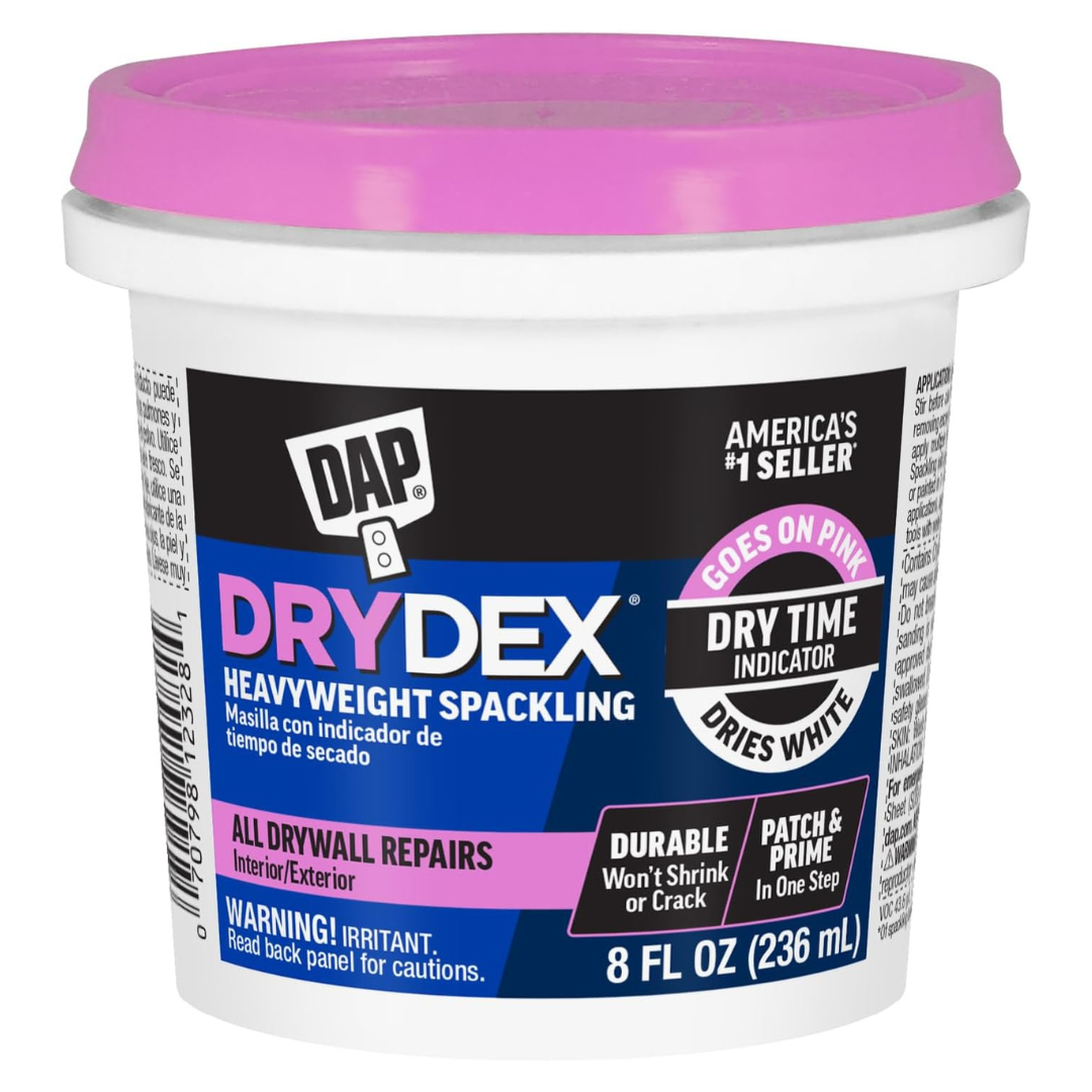 8-Oz DAP DryDex Pink/White Dry Time Indicator Spackling