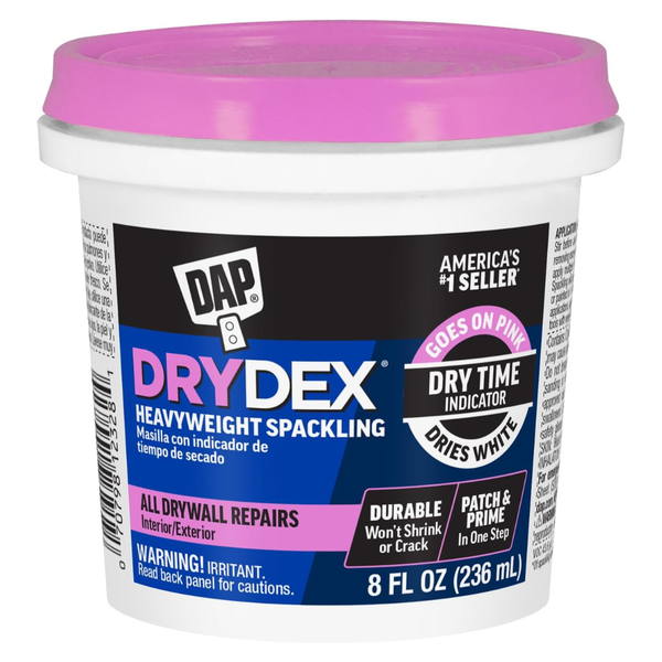 8-Oz DAP DryDex Pink/White Dry Time Indicator Spackling