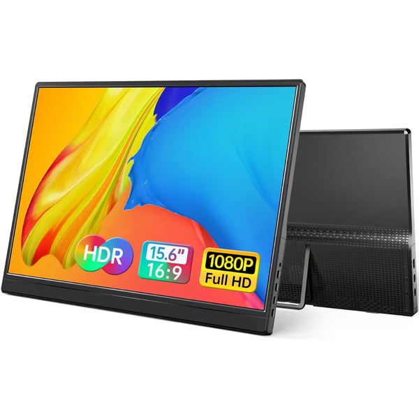15.6" Portable FHD IPS Monitor With Kickstand