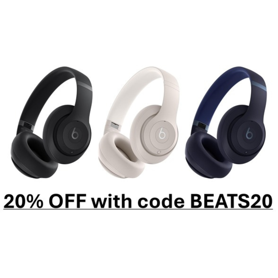 Beats Studio Pro Wireless Bluetooth Noise Cancelling Headphones (4 Colors) [Factory Reconditioned]