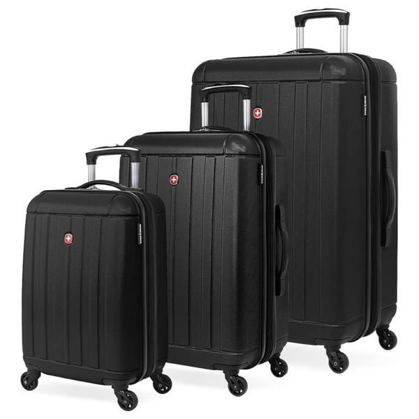 3-Piece SwissGear 6297 Hardside Expandable Luggage (18/23/27)