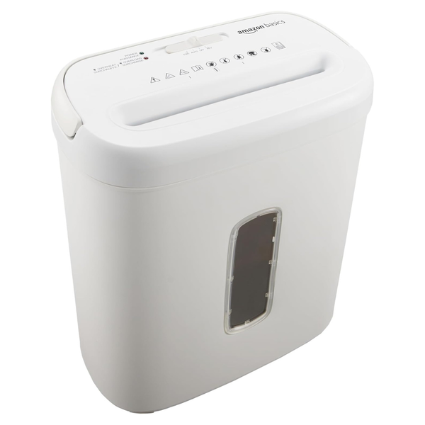 8-Sheet Cross Cut Paper & Credit Card Shredder