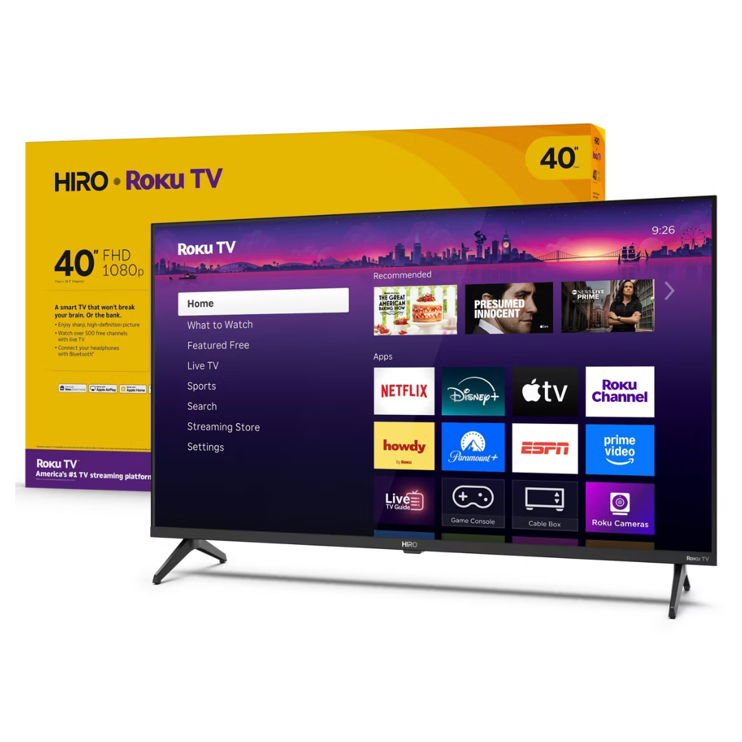 40" Hiro 1080p Smart LED Roku HDTV