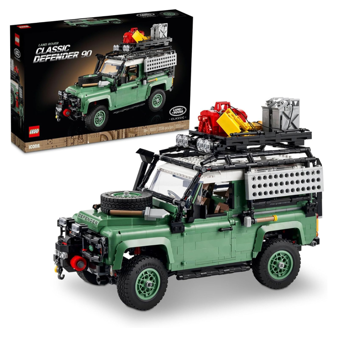 2336-Piece LEGO Icons Land Rover Classic Defender 90 (10317)