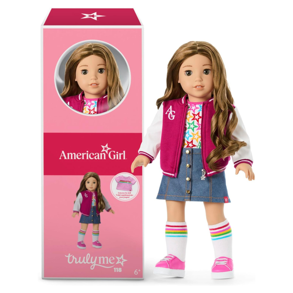 American Girl Truly Me 18" 118 Doll With Brown Eyes