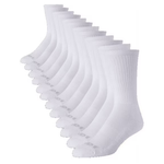 12-Pack AND1 Men's Cushion Crew Socks