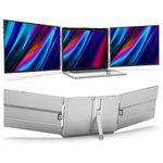 15" FHD 1080P Frameless Al Alloy Triple Screen Laptop