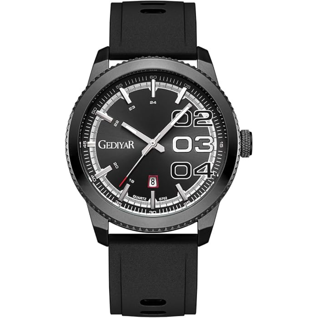 Men's Waterproof Silicone Wrist Watch