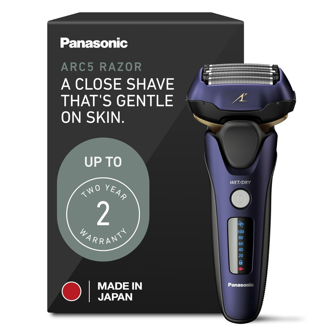 Panasonic ARC5 Men's Wet/Dry Electric Razor with Pop-up Trimmer