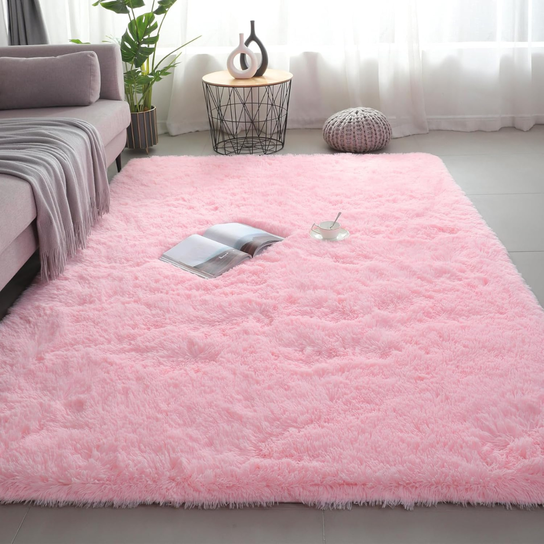 4' x 6' Ultra Soft Fluffy Indoor Carpet Rugs