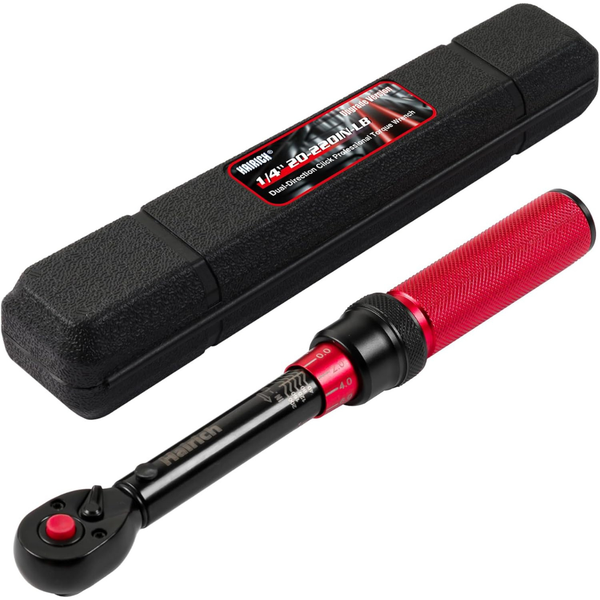 Hairich 1/4" Dual-direction Small Torque Wrench (20-220IN.LB)