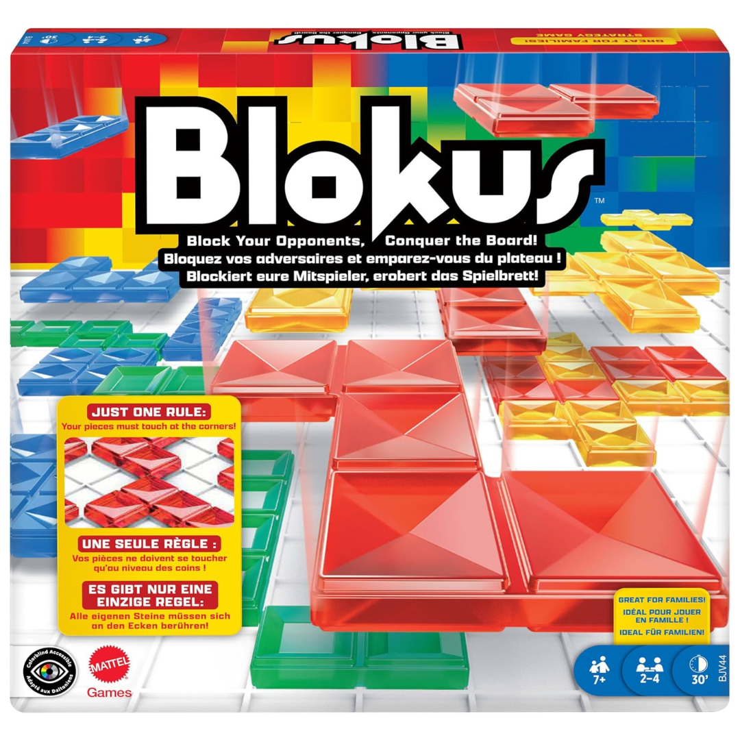 Mattel Games Blokus Strategy Board Game
