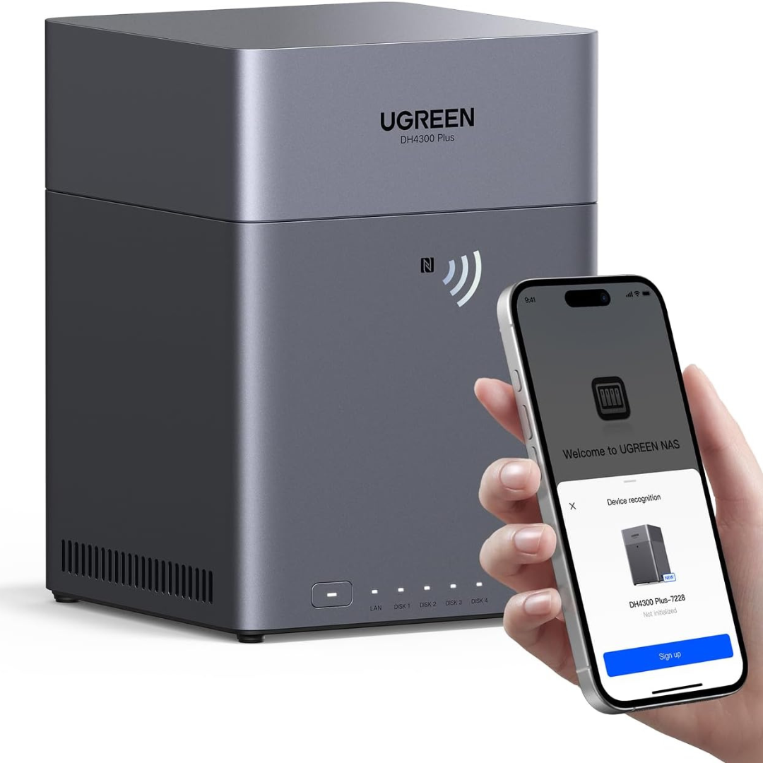 4-Bay UGREEN DH4300 Plus NAS (Diskless)