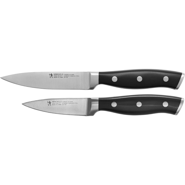 2-Piece Henckels Forged Accent Razor-Sharp Paring Knife Set